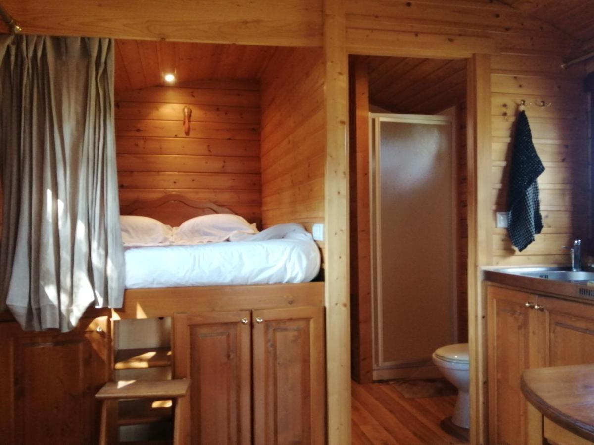 Les Roulottes De La Ferme Des Chanaux Saint-Julien-d'Ance Esterno foto