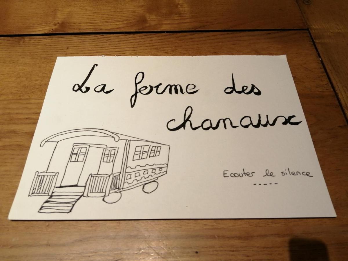 Les Roulottes De La Ferme Des Chanaux Saint-Julien-d'Ance Esterno foto