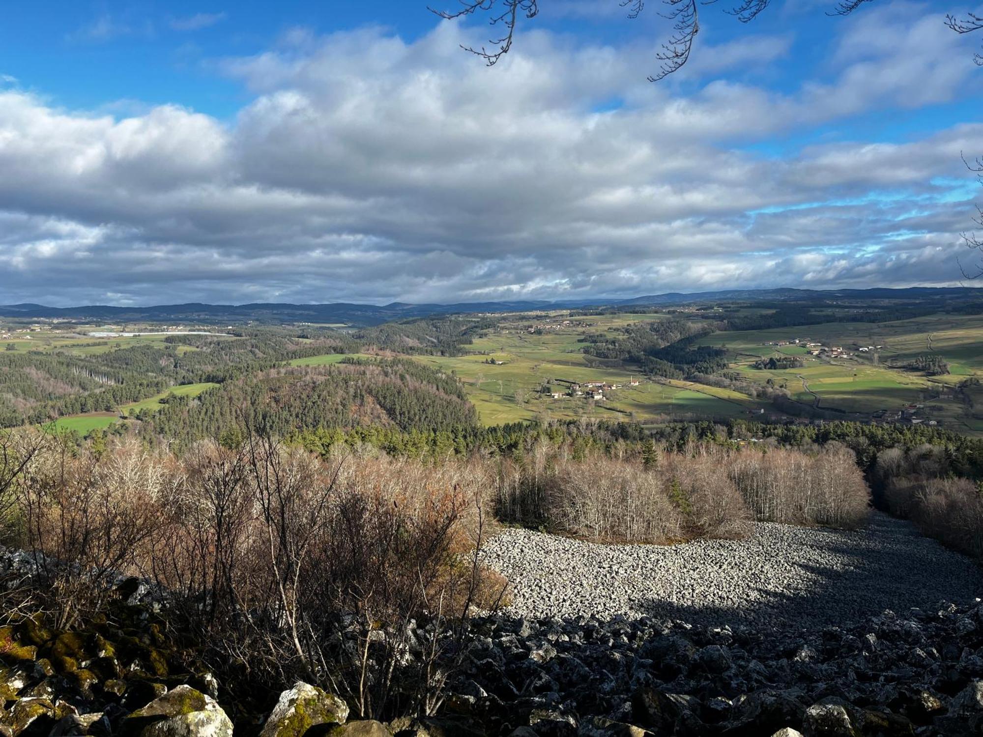 Les Roulottes De La Ferme Des Chanaux Saint-Julien-d'Ance Esterno foto