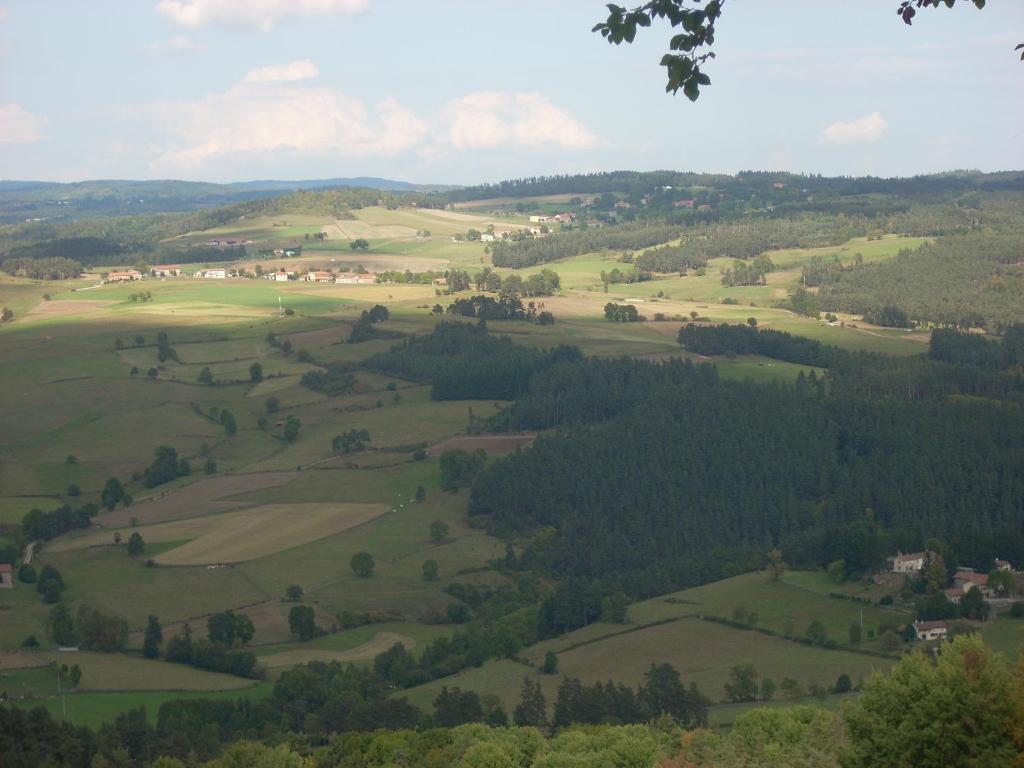 Les Roulottes De La Ferme Des Chanaux Saint-Julien-d'Ance Esterno foto
