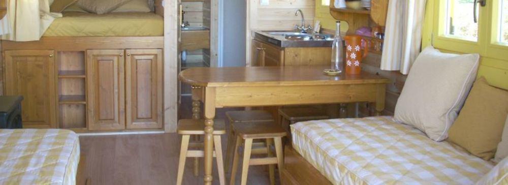 Les Roulottes De La Ferme Des Chanaux Saint-Julien-d'Ance Esterno foto